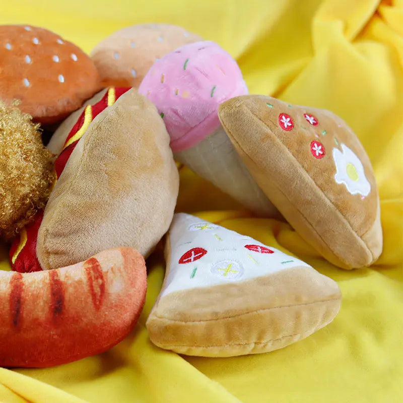 SnackTime™ Brinquedos de Peluche para Cães