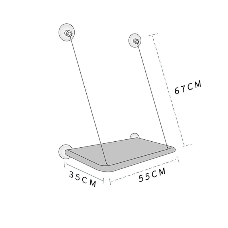 SkyLounge™, Cama Suspensa para Gatos
