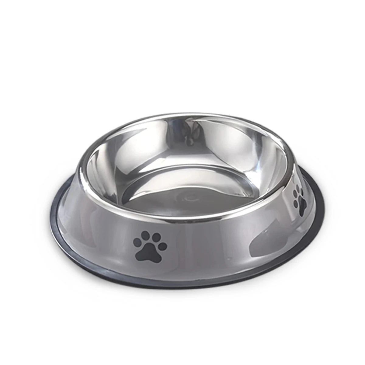 PawDish™ — Tigela Antiderrapante em Aço Inoxidável para Cães e Gatos