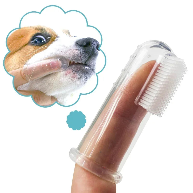 Escova Dental Suave para Pets
