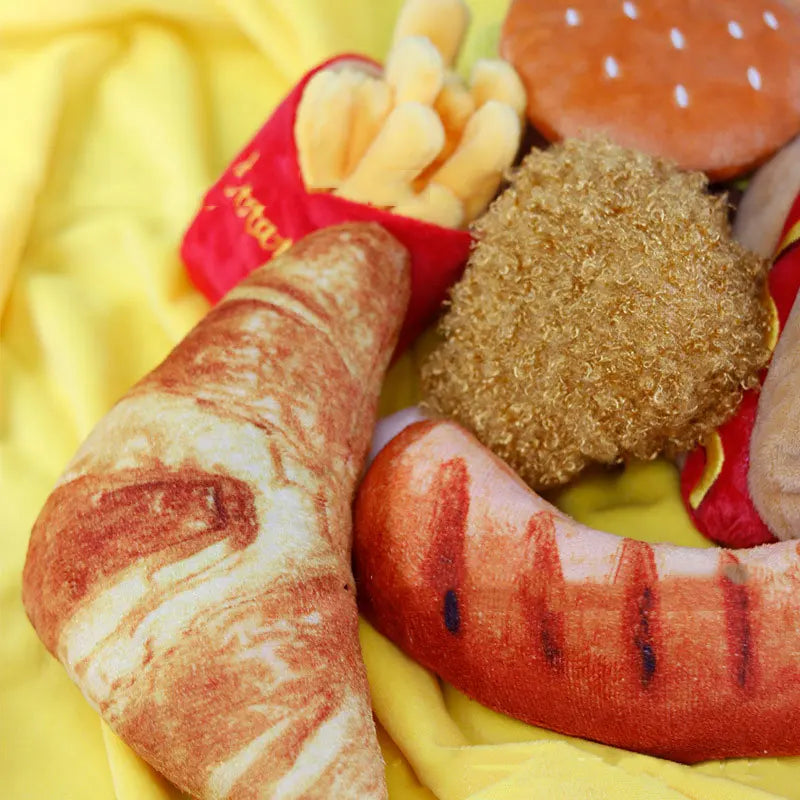 SnackTime™ Brinquedos de Peluche para Cães