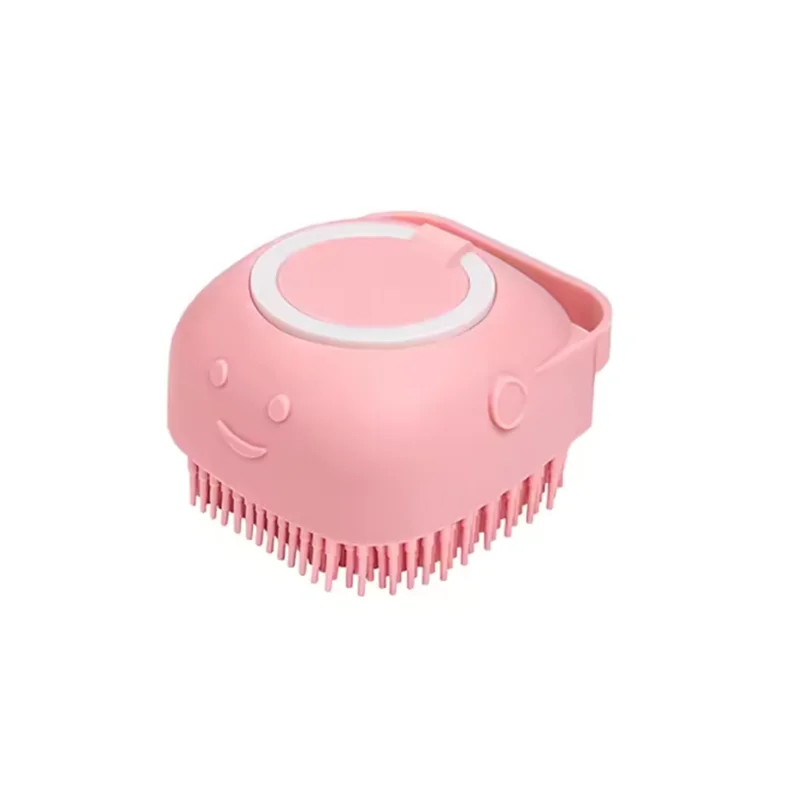 Escova de Banho para Animais em Silicone Macio