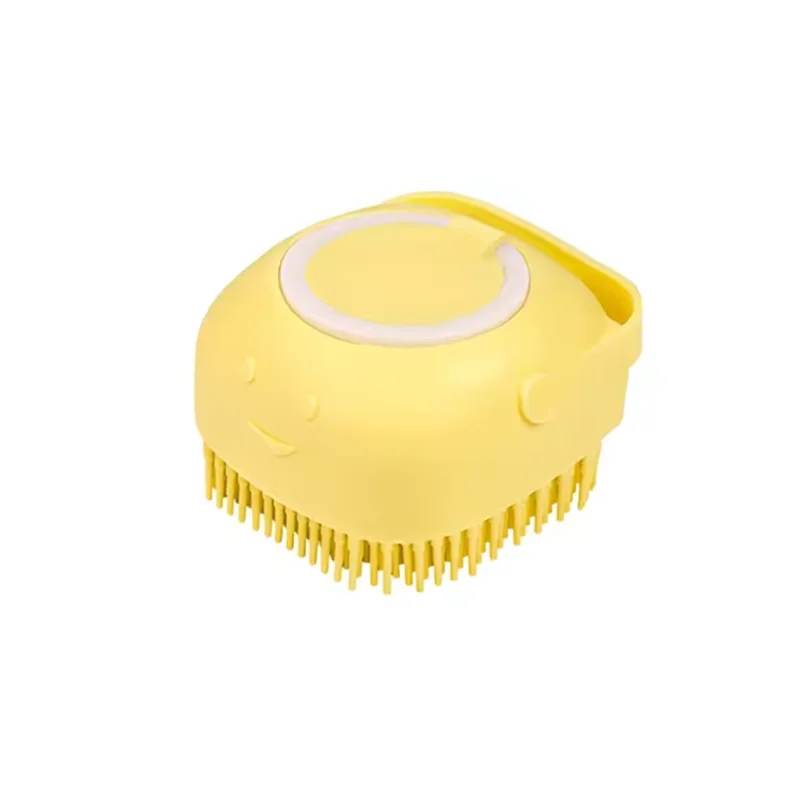 Escova de Banho para Animais em Silicone Macio